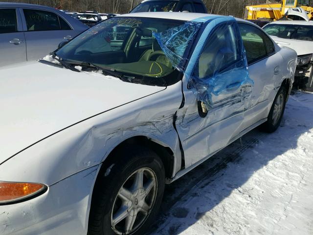 1G3NL52E14C160024 - 2004 OLDSMOBILE ALERO GL WHITE photo 9