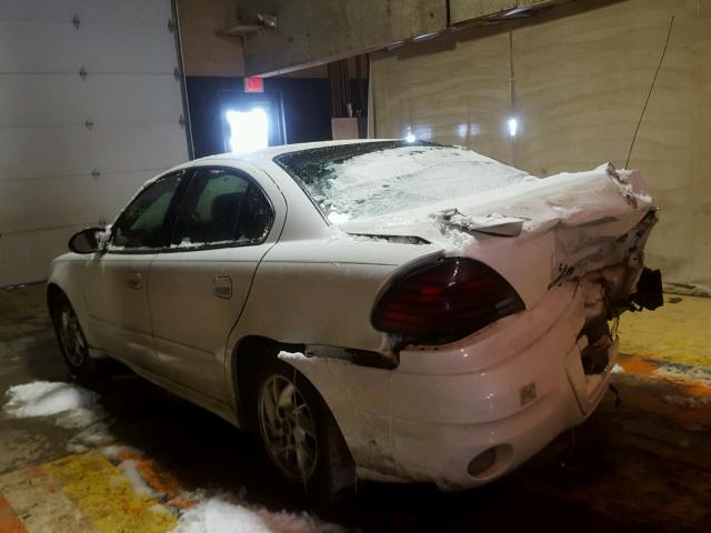 1G2NF52E64C211108 - 2004 PONTIAC GRAND AM S WHITE photo 3