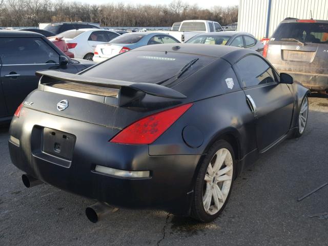 JN1BZ34D17M503961 - 2007 NISSAN 350Z COUPE BLACK photo 4