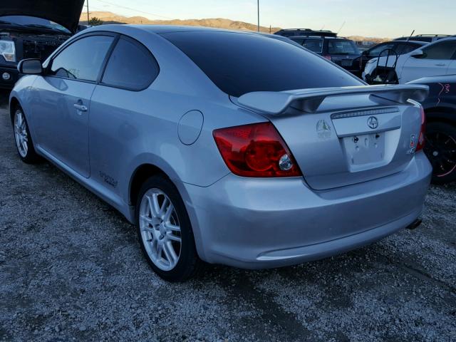 JTKDE177X60074748 - 2006 TOYOTA SCION TC SILVER photo 3