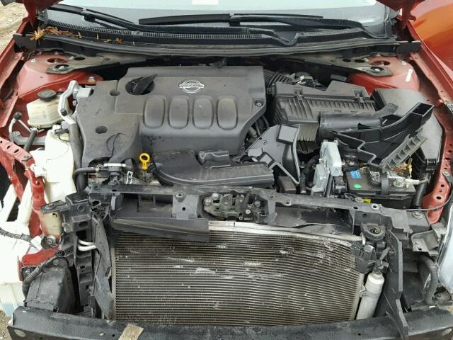 1N4AL21E89N537352 - 2009 NISSAN ALTIMA 2.5 RED photo 7