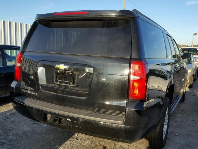 1GNSCHKCXGR384694 - 2016 CHEVROLET SUBURBAN C BLACK photo 4