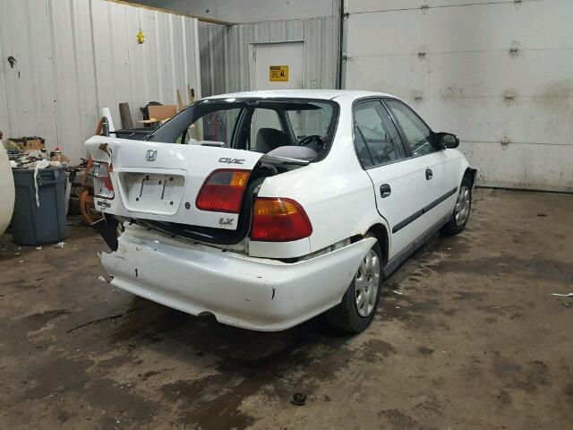 2HGEJ6676XH560770 - 1999 HONDA CIVIC LX WHITE photo 4