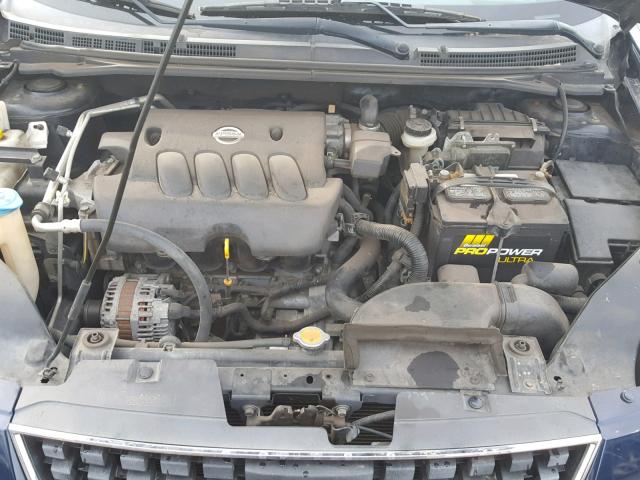 3N1AB61E27L633790 - 2007 NISSAN SENTRA BLUE photo 7