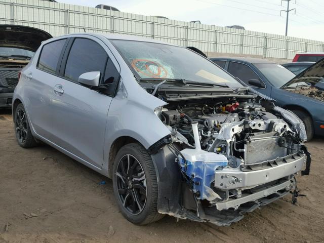 VNKKTUD33HA072299 - 2017 TOYOTA YARIS L SILVER photo 1