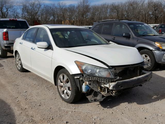 1HGCP36849A004214 - 2009 HONDA ACCORD EXL WHITE photo 1