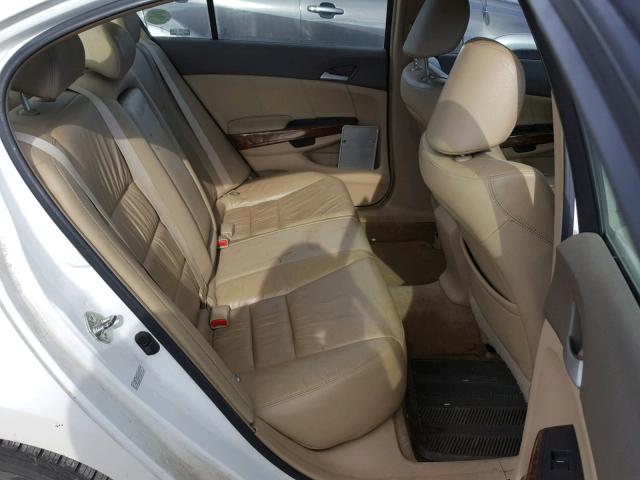 1HGCP36849A004214 - 2009 HONDA ACCORD EXL WHITE photo 6