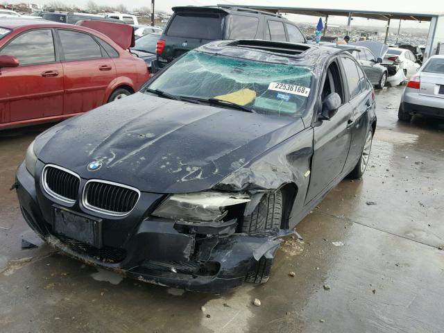 WBAPH7C55BE677314 - 2011 BMW 328 I BLACK photo 2