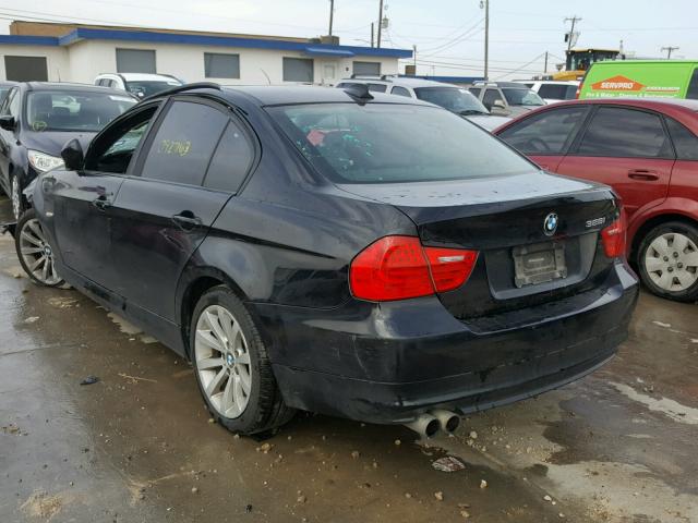 WBAPH7C55BE677314 - 2011 BMW 328 I BLACK photo 3