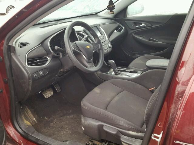 1G1ZB5ST2GF213120 - 2016 CHEVROLET MALIBU LS أرجواني صورة 9