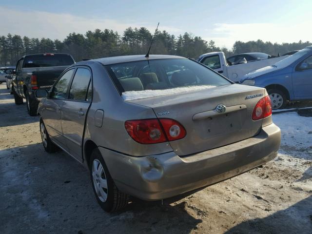 2T1BR32E65C432887 - 2005 TOYOTA COROLLA CE GOLD photo 3