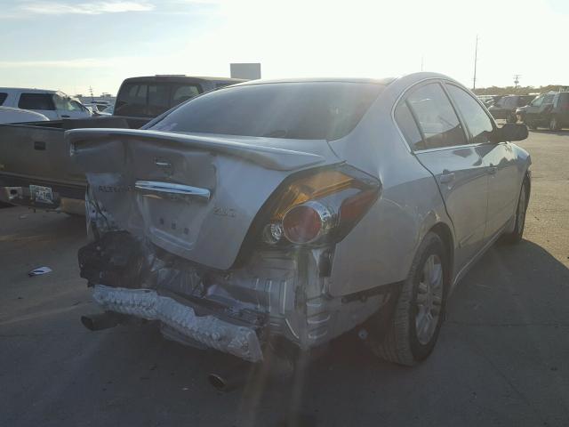 1N4AL2AP2CC111371 - 2012 NISSAN ALTIMA BAS SILVER photo 4