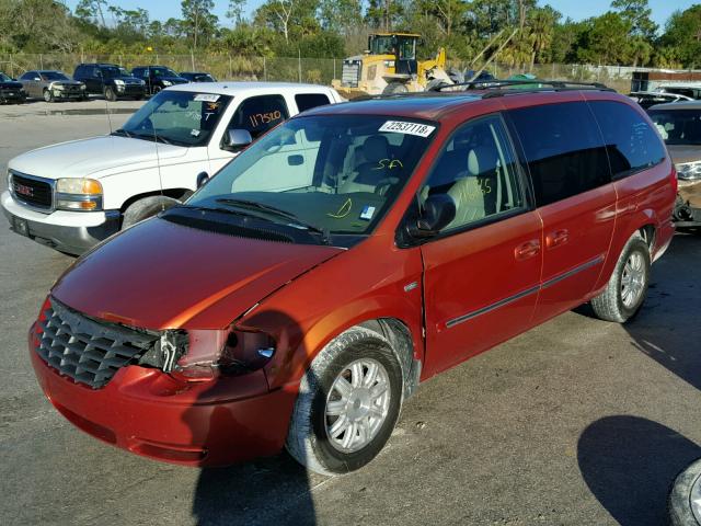 2A4GP54L76R689720 - 2006 CHRYSLER TOWN & COU ORANGE photo 2