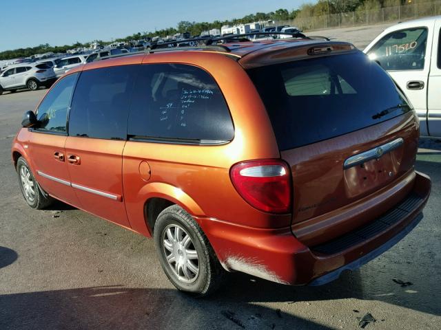 2A4GP54L76R689720 - 2006 CHRYSLER TOWN & COU ORANGE photo 3