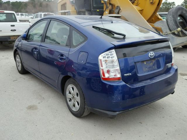 JTDKB20U597885592 - 2009 TOYOTA PRIUS BLUE photo 3