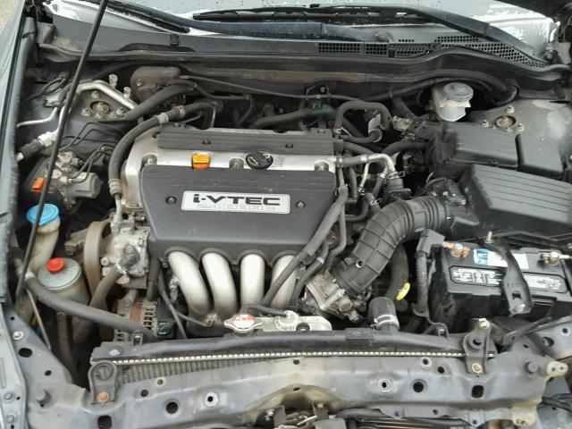 1HGCM567X7A202790 - 2007 HONDA ACCORD EX BLUE photo 7