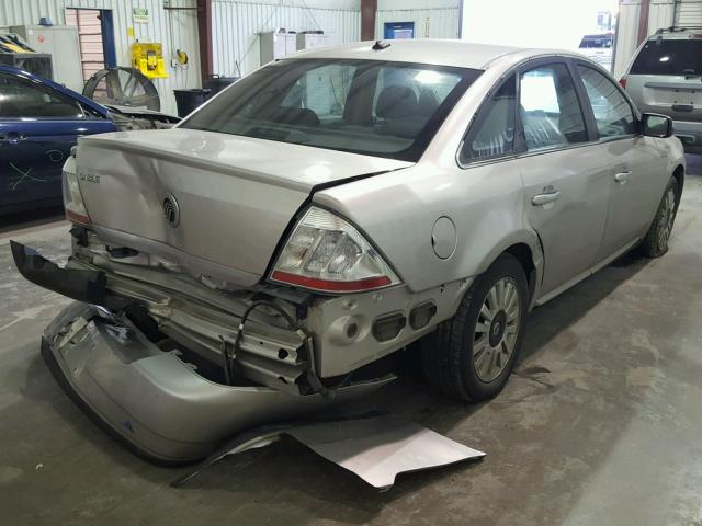 1MEHM40W08G609173 - 2008 MERCURY SABLE LUXU SILVER photo 4