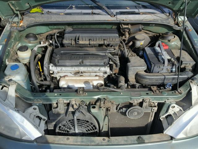 KNADC123826140168 - 2002 KIA RIO GREEN photo 7