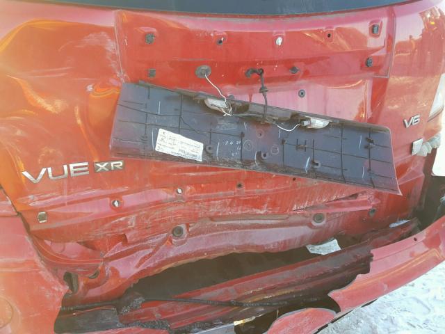 3GSCL53719S558685 - 2009 SATURN VUE XR RED photo 9