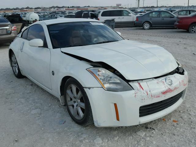 JN1AZ34E73T016879 - 2003 NISSAN 350Z COUPE WHITE photo 1