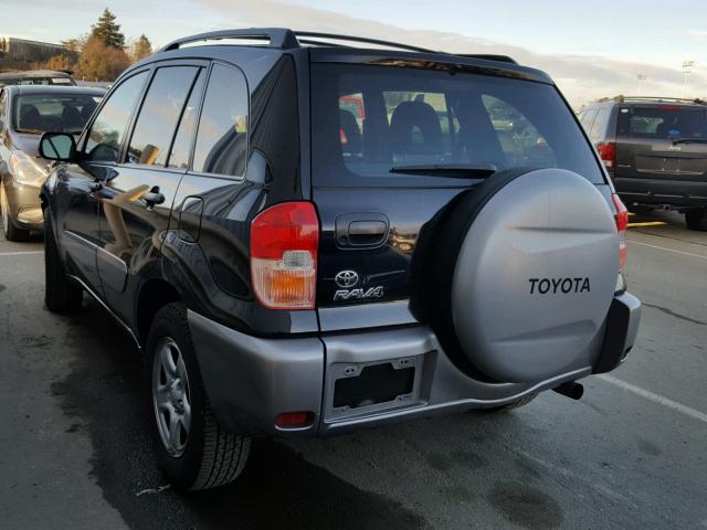 JTEGH20V730096000 - 2003 TOYOTA RAV4 BLACK photo 3