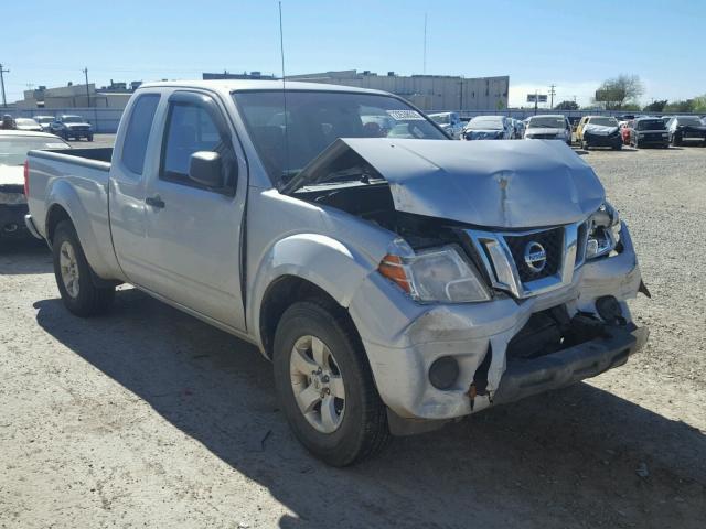1N6BD0CT7CC403444 - 2012 NISSAN FRONTIER S SILVER photo 1