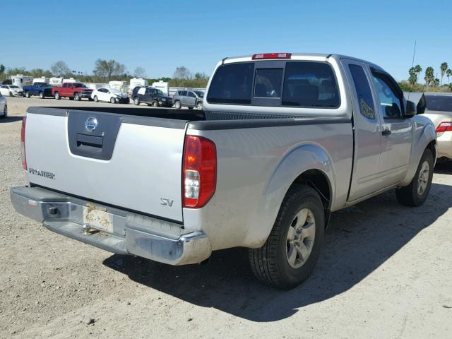 1N6BD0CT7CC403444 - 2012 NISSAN FRONTIER S SILVER photo 4