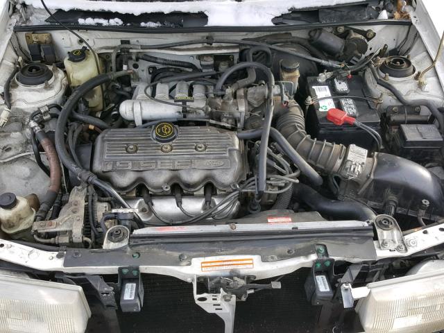 1FARP11J4RW189591 - 1994 FORD ESCORT LX WHITE photo 7