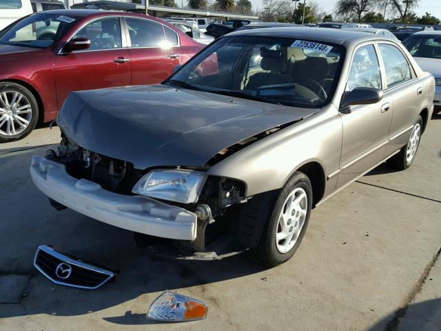 1YVGF22D7Y5138829 - 2000 MAZDA 626 ES TAN photo 2