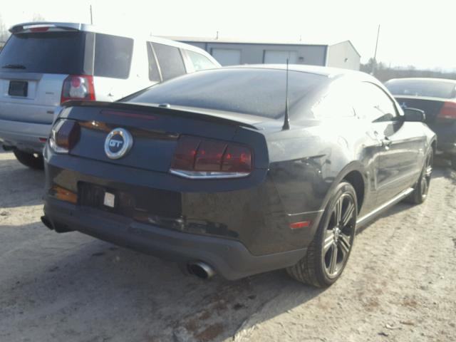 1ZVBP8CF9C5246035 - 2012 FORD MUSTANG GT BLACK photo 4