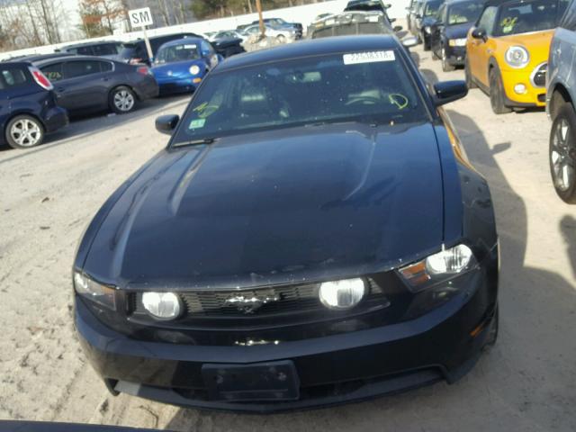 1ZVBP8CF9C5246035 - 2012 FORD MUSTANG GT BLACK photo 9