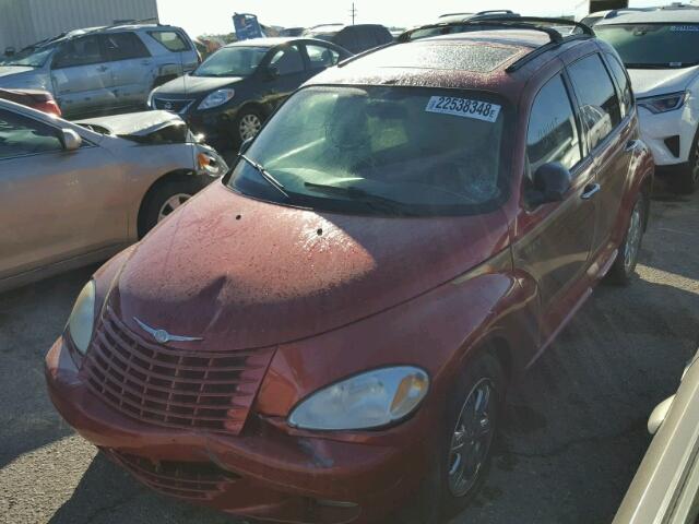 3C8FY68B42T356032 - 2002 CHRYSLER PT CRUISER RED photo 2