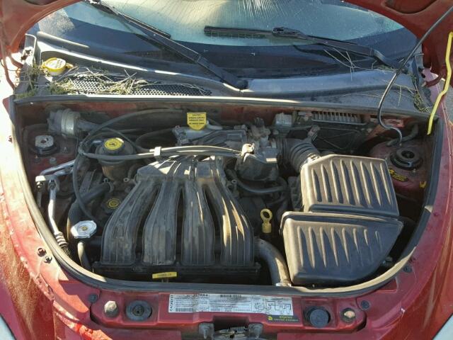 3C8FY68B42T356032 - 2002 CHRYSLER PT CRUISER RED photo 7