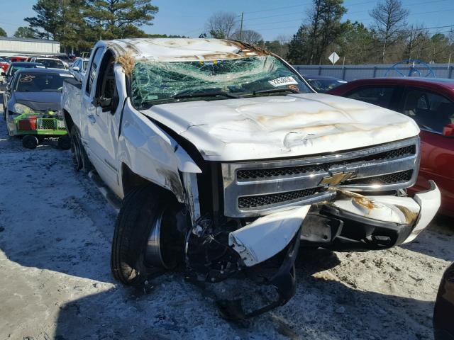 2GCEC190071730544 - 2007 CHEVROLET SILVERADO WHITE photo 1