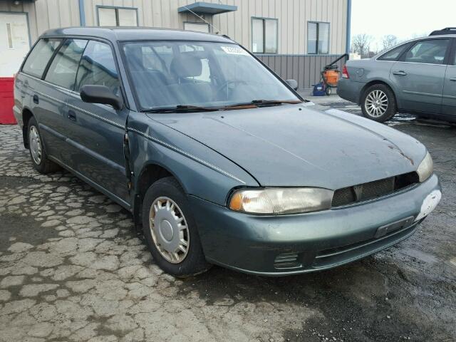 4S3BK4350T7310470 - 1996 SUBARU LEGACY L GREEN photo 1