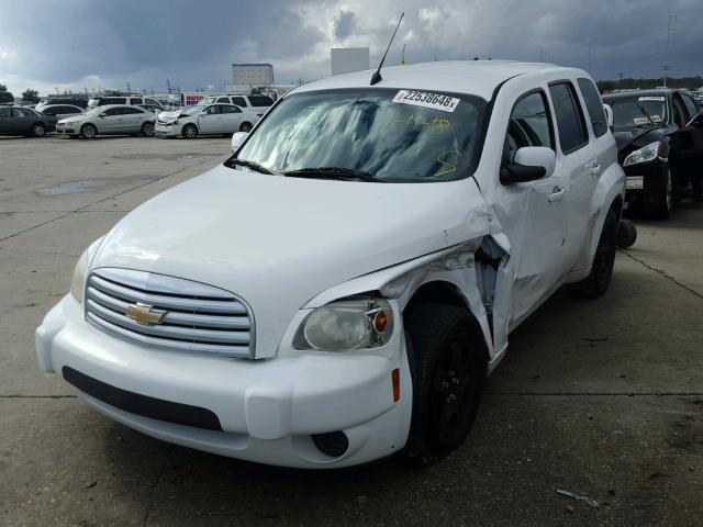 3GNBABFW1BS591360 - 2011 CHEVROLET HHR LT WHITE photo 2