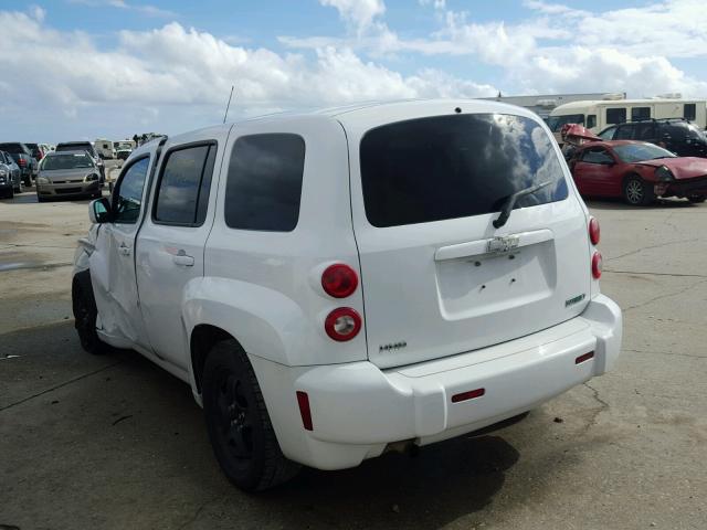 3GNBABFW1BS591360 - 2011 CHEVROLET HHR LT WHITE photo 3