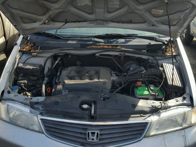 2HKRL18691H518707 - 2001 HONDA ODYSSEY EX SILVER photo 7