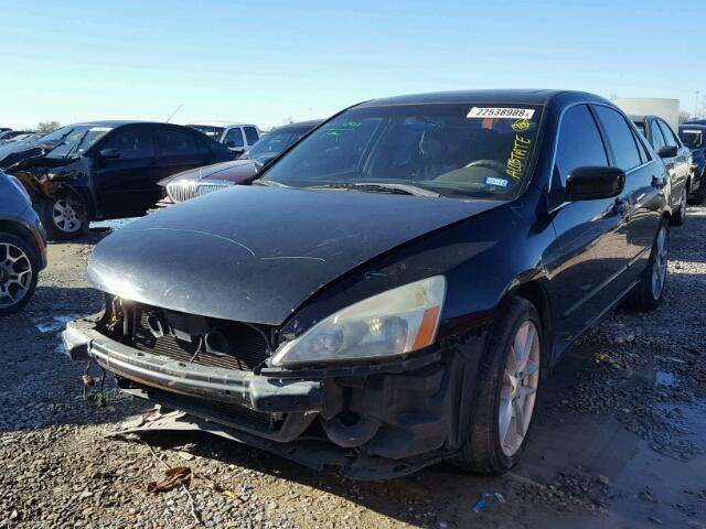 JHMCM56653C020384 - 2003 HONDA ACCORD EX BLACK photo 2