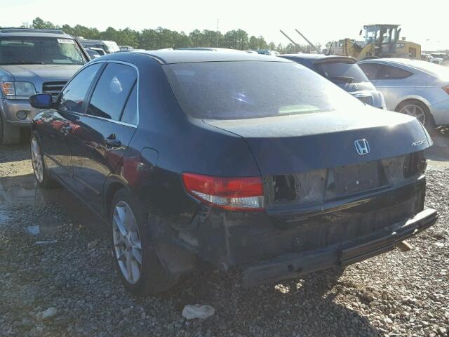 JHMCM56653C020384 - 2003 HONDA ACCORD EX BLACK photo 3