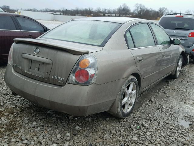 1N4BL11DX2C115882 - 2002 NISSAN ALTIMA SE TAN photo 4