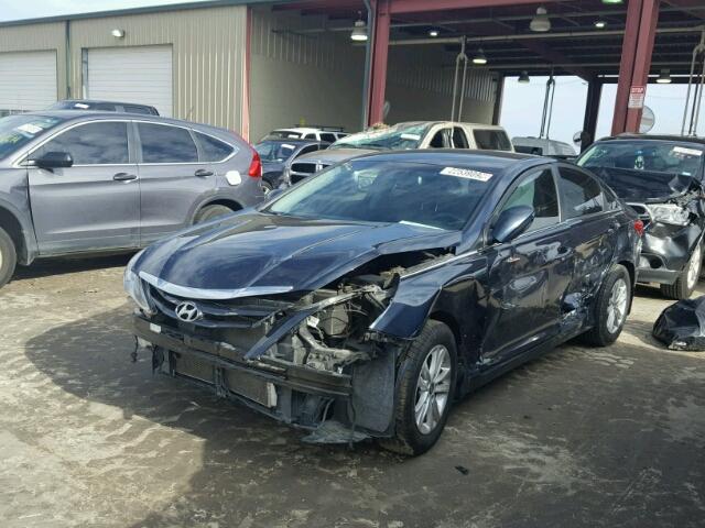 5NPEB4AC3DH678380 - 2013 HYUNDAI SONATA GLS PURPLE photo 2