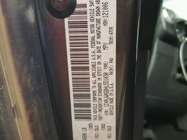 1C4AJWAG8HL551030 - 2017 JEEP WRANGLER S GRAY photo 10