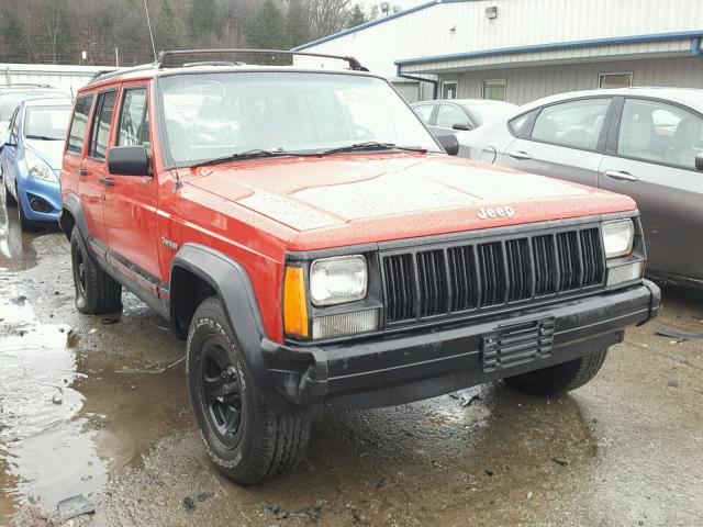 1J4FJ68SXTL295895 - 1996 JEEP CHEROKEE S RED photo 1