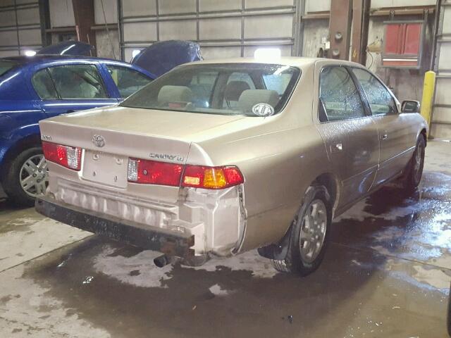 4T1BG22K51U090797 - 2001 TOYOTA CAMRY CE TAN photo 4