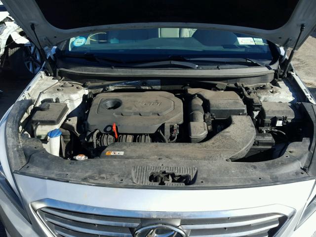 5NPE24AF7FH069189 - 2015 HYUNDAI SONATA SE SILVER photo 7