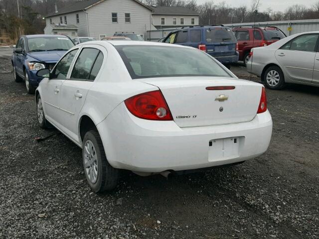 1G1AD5F59A7144835 - 2010 CHEVROLET COBALT 1LT WHITE photo 3