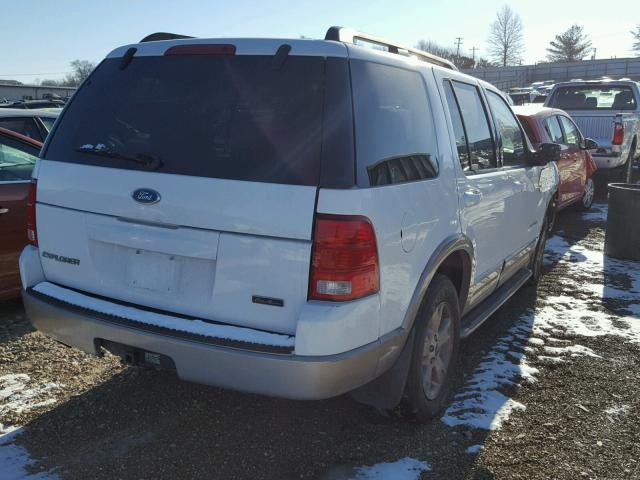 1FMZU74K64UB13316 - 2004 FORD EXPLORER E WHITE photo 4