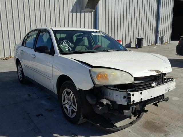 1G1ZS58F38F131433 - 2008 CHEVROLET MALIBU LS WHITE photo 1