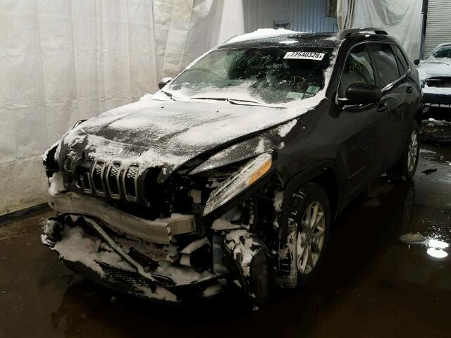 1C4PJMCS3EW137809 - 2014 JEEP CHEROKEE L CHARCOAL photo 2